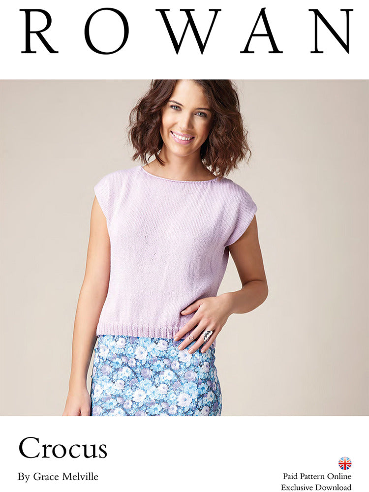Rowan Crocus Top Knitting Pattern