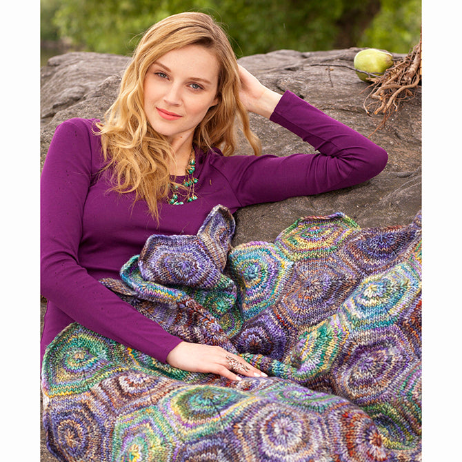 Malabrigo Springbanks Blanket Knitting Pattern