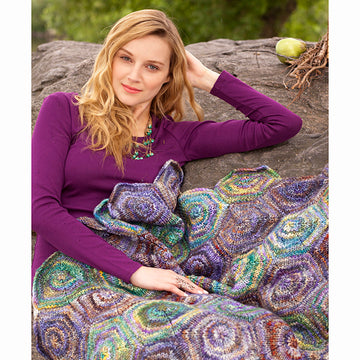 Malabrigo Springbanks Blanket Knitting Pattern
