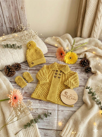 "Enchanted" 3 piece coat set