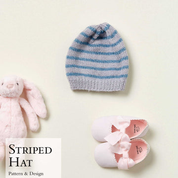 Rowan Striped Hat PDF