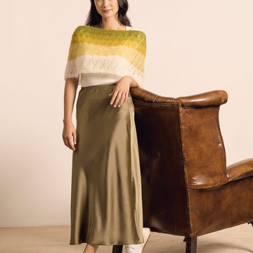 Rowan Kidsilk Haze Reimagined Wrap Knitting Pattern