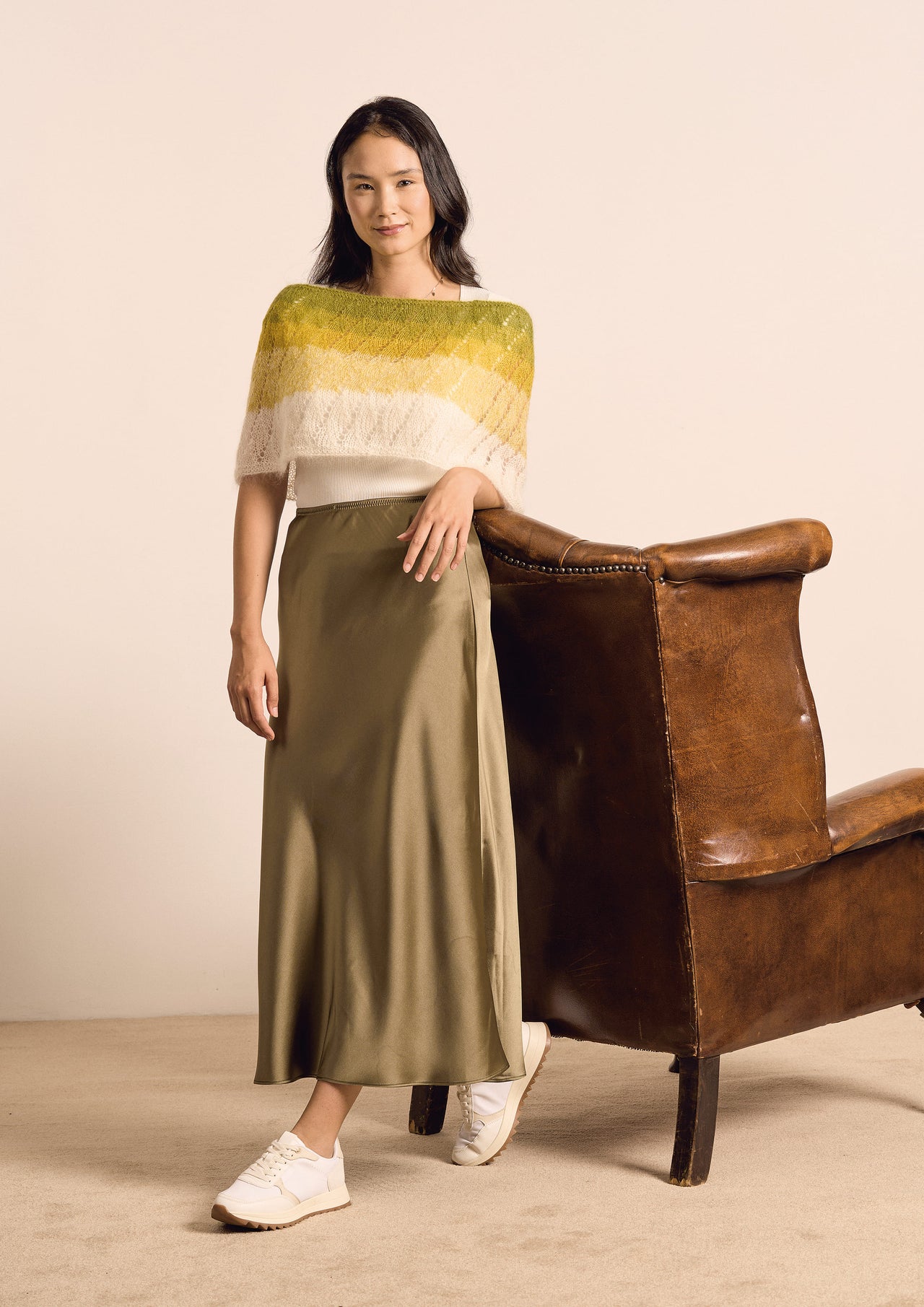 Rowan Kidsilk Haze Reimagined Wrap Knitting Pattern