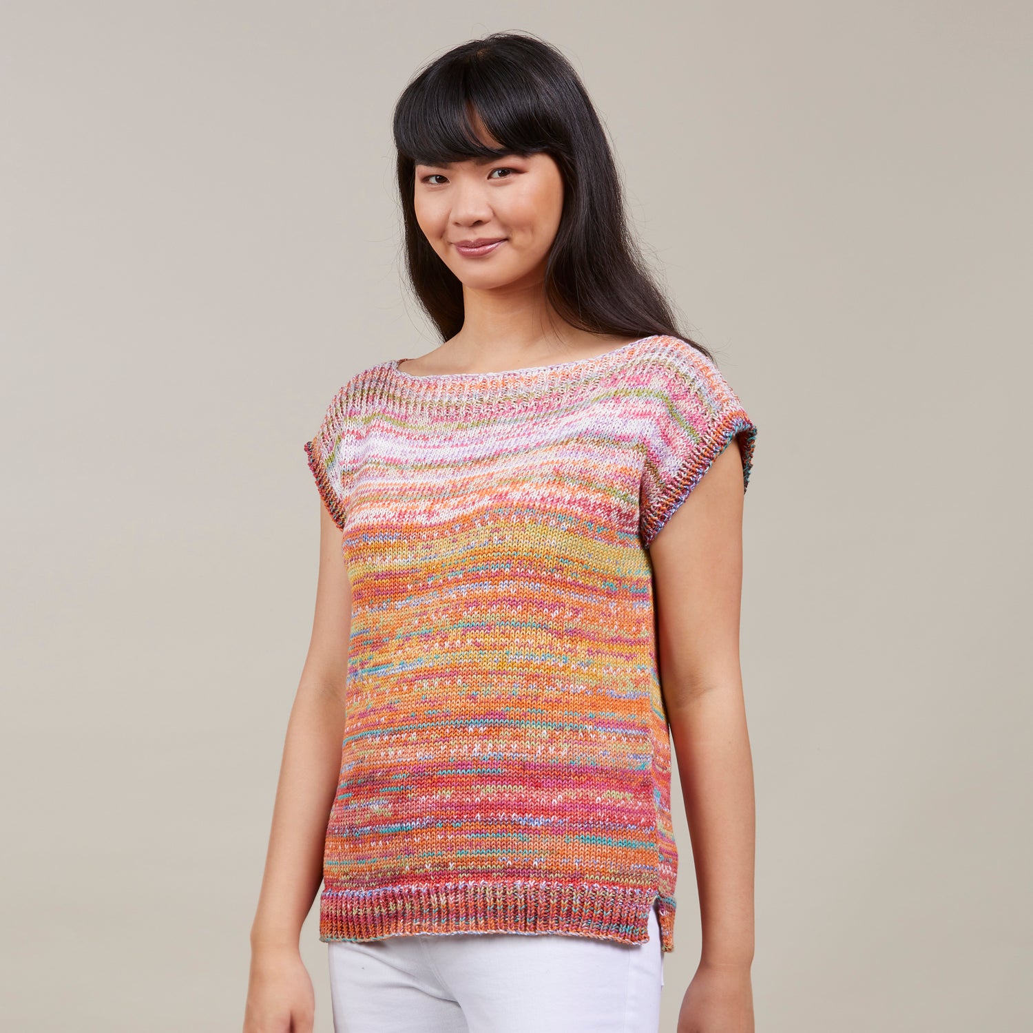 Sesia Kaia Tee Jumper Knitting Pattern