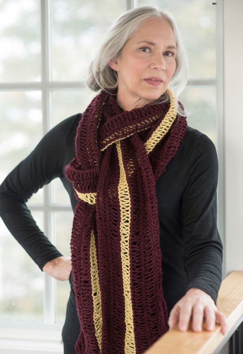 Bongo Scarf Knitting Pattern