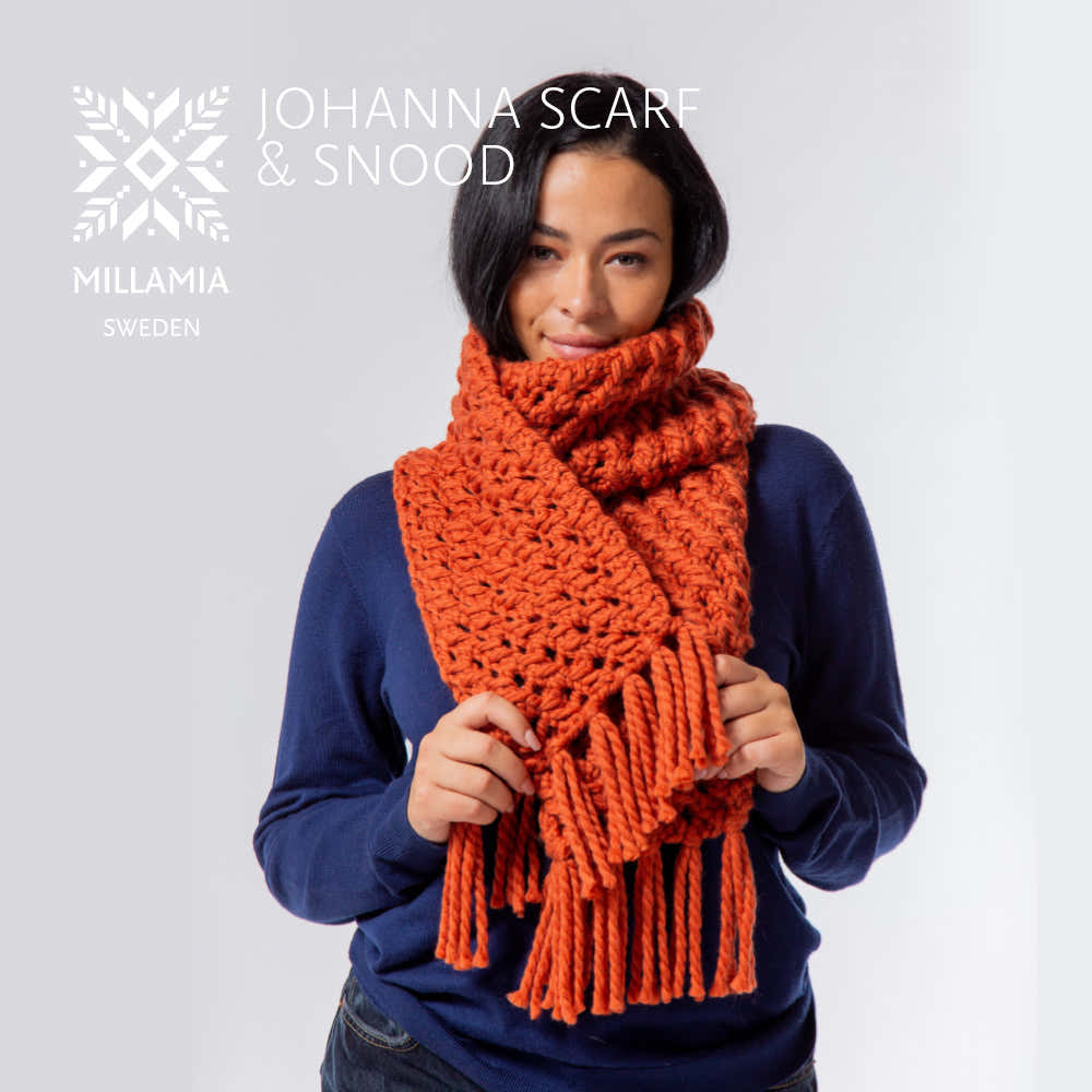 MillaMia Johanna Scarf & Cowl Knitting Pattern