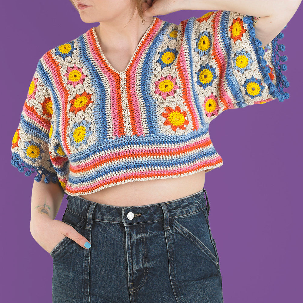 Paintbox Yarns Solaris Crochet Top PDF