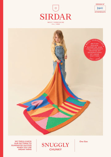 Scandi Shapes Blanket Knitting Pattern