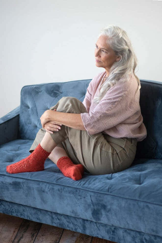Olina Socks Knitting Pattern
