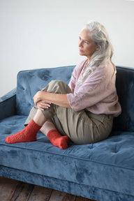 Olina Socks Knitting Pattern