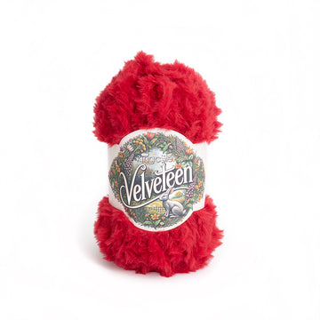 King Cole Velveteen Yarn - Polyester novelty