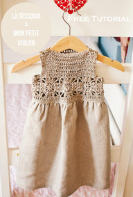 Granny Square Fabric Dress