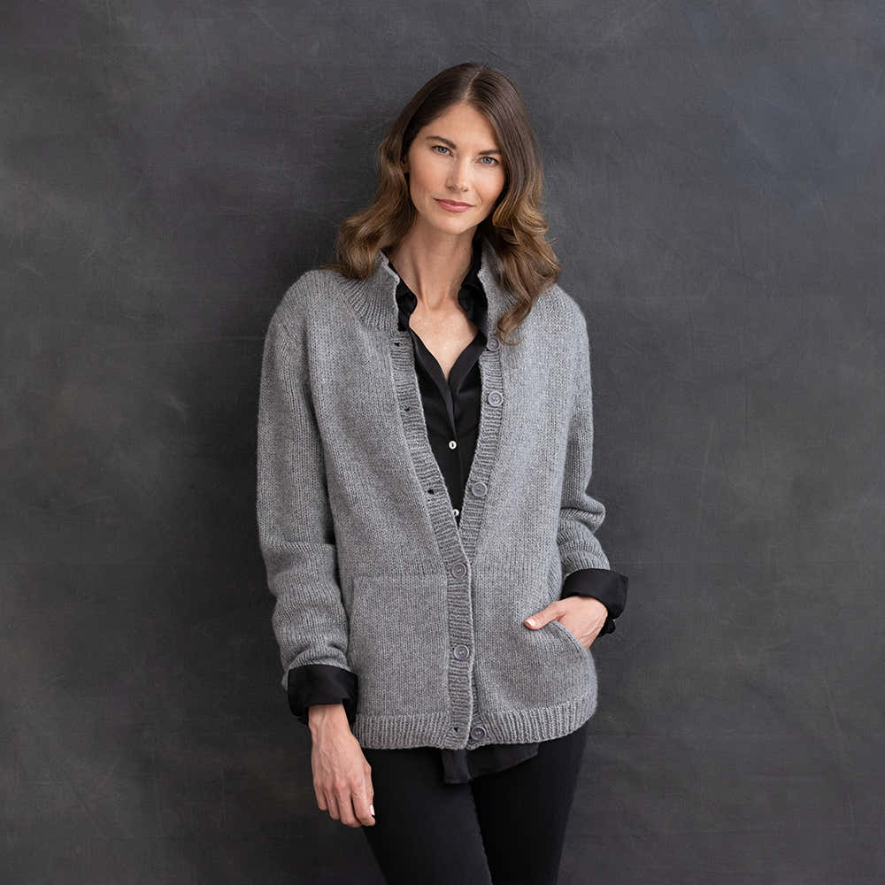 String Anita Cardigan Knitting Pattern