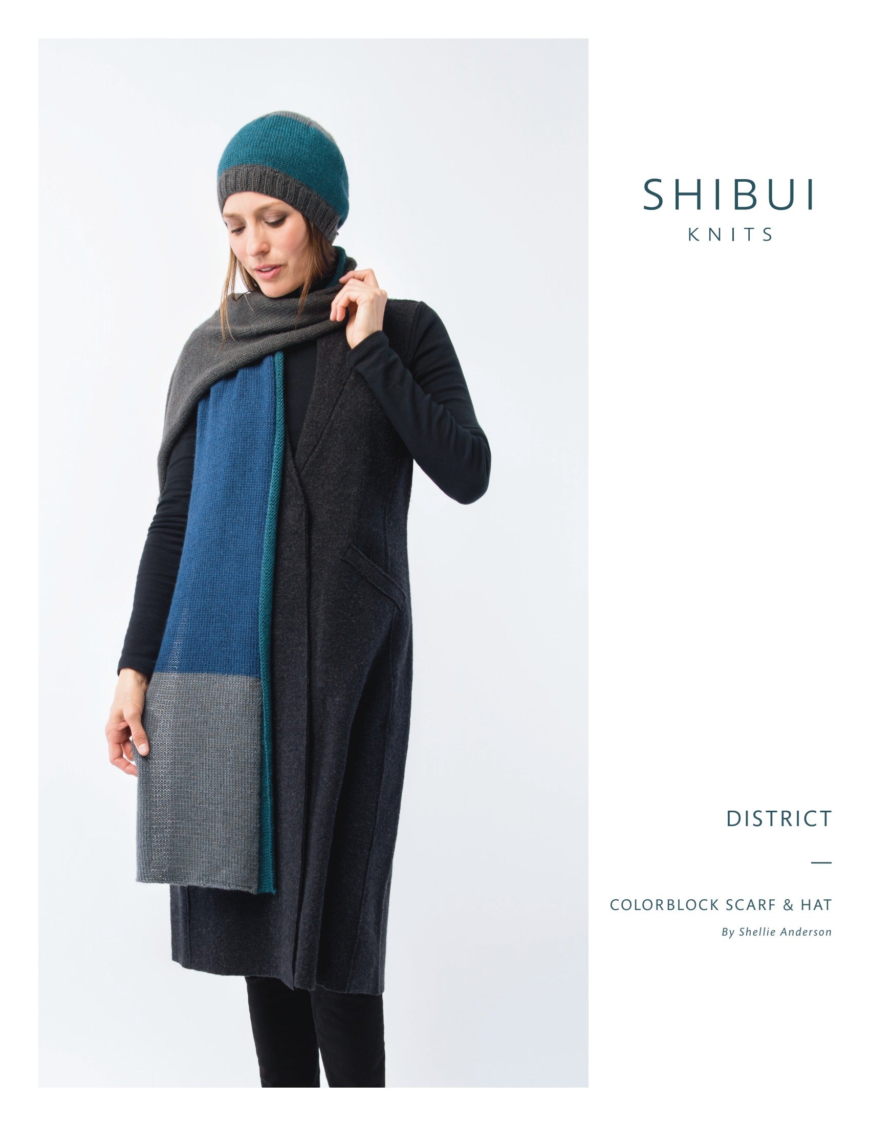 Shibui Knits District Hat Knitting Pattern
