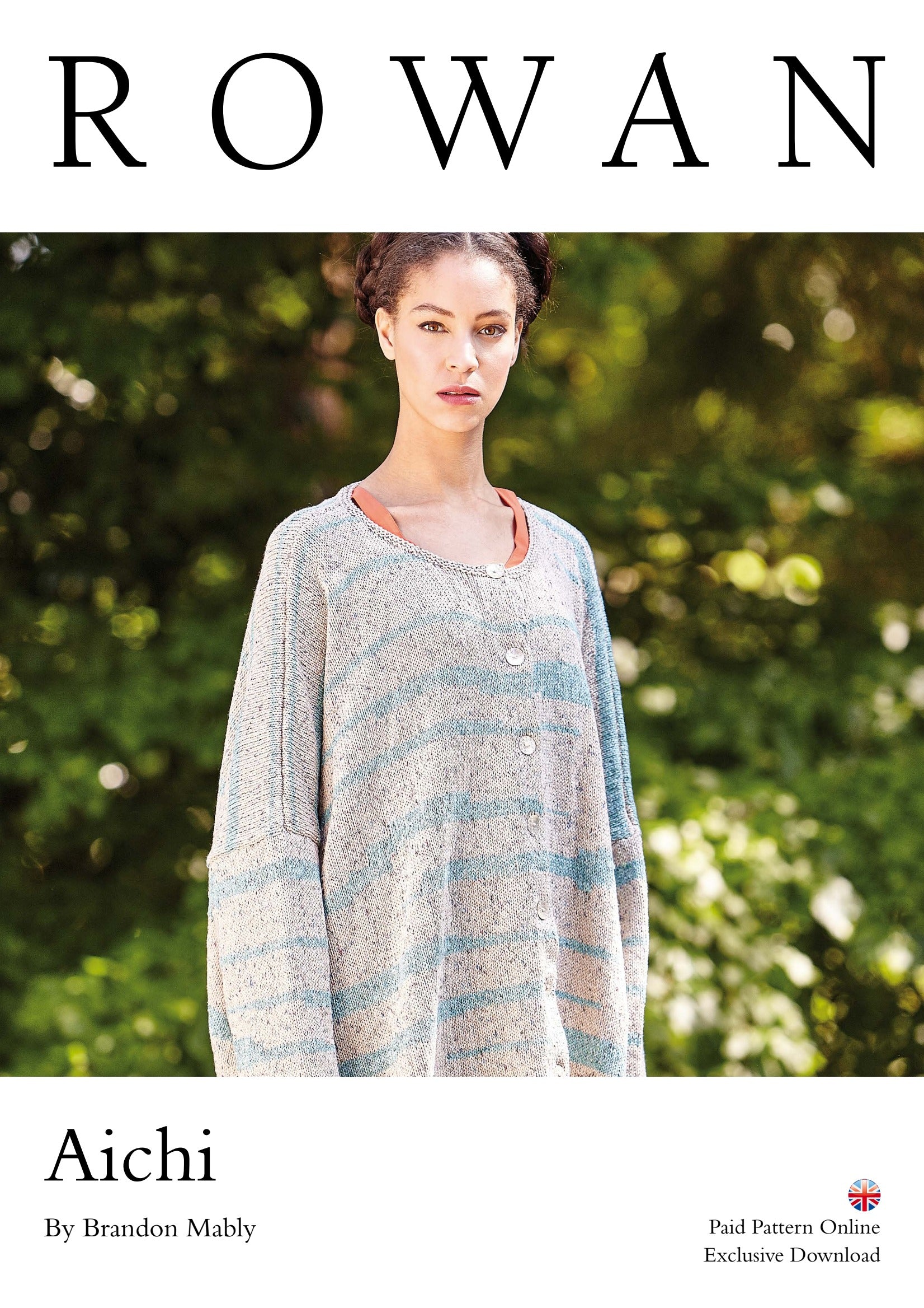 Rowan Aichi Cardigan Knitting Pattern