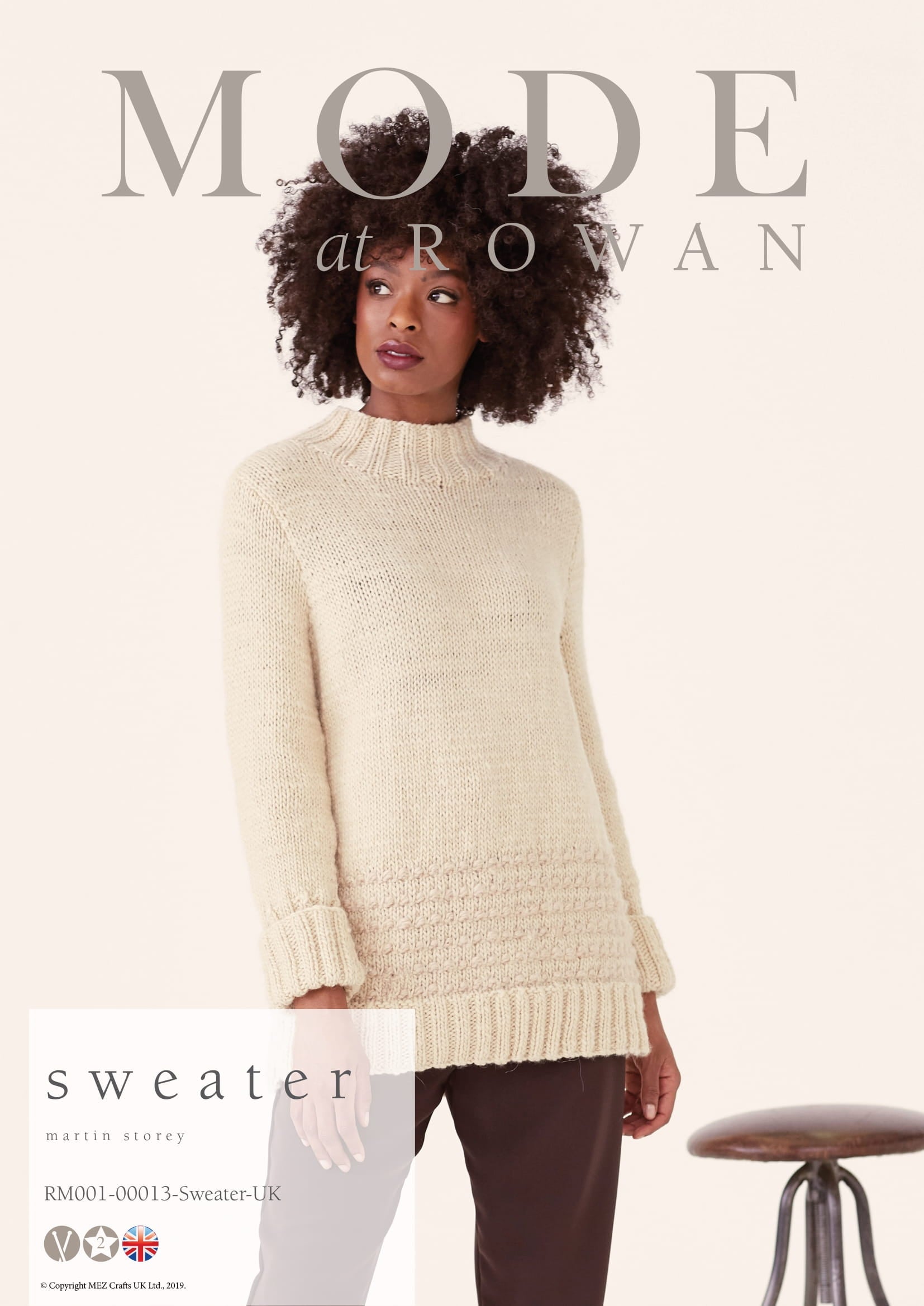 Rowan 13 Sweater Jumper Knitting Pattern