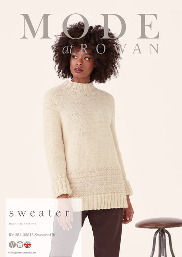 Rowan 13 Sweater Jumper Knitting Pattern