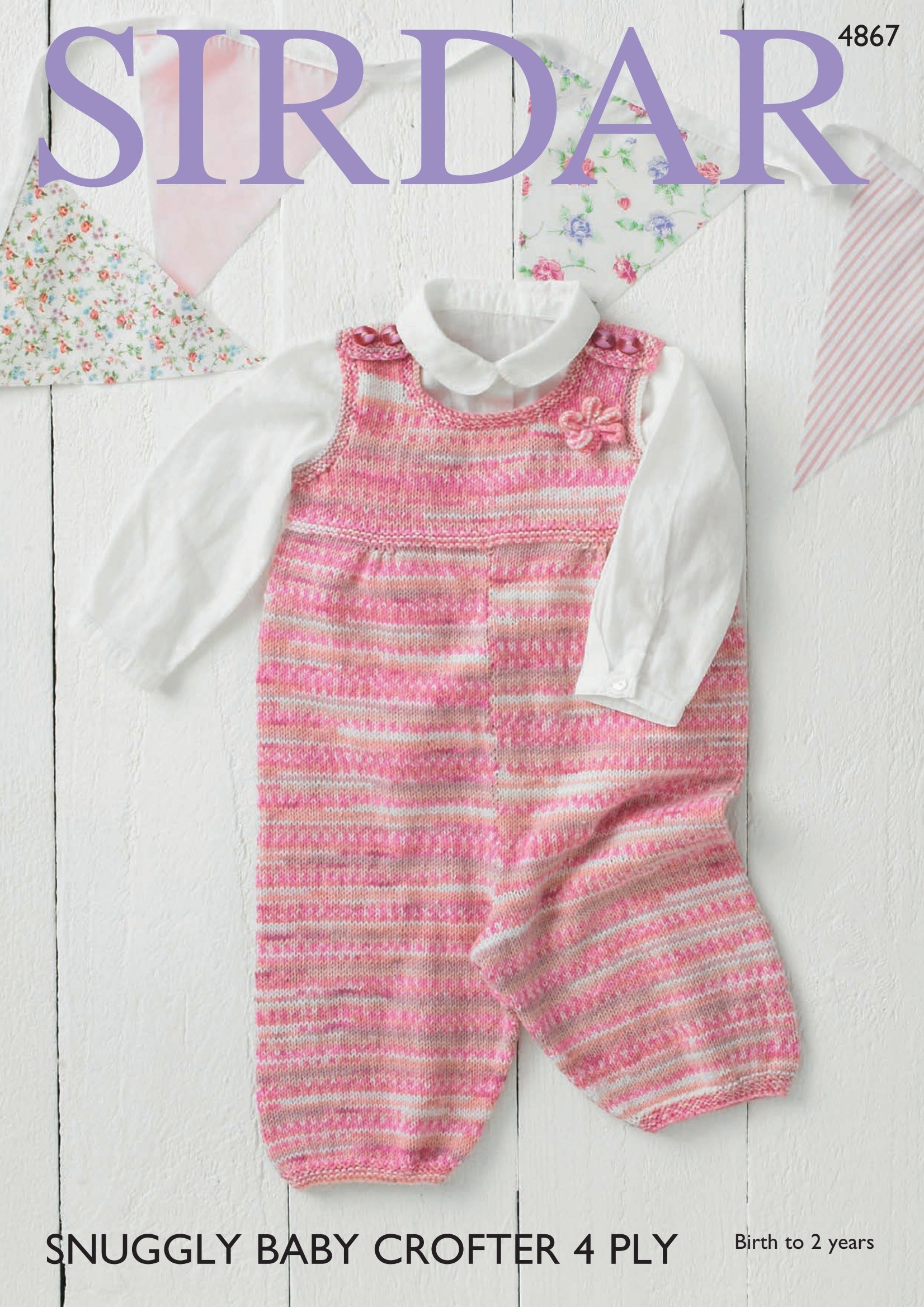 Sirdar Dungarees Knitting Pattern
