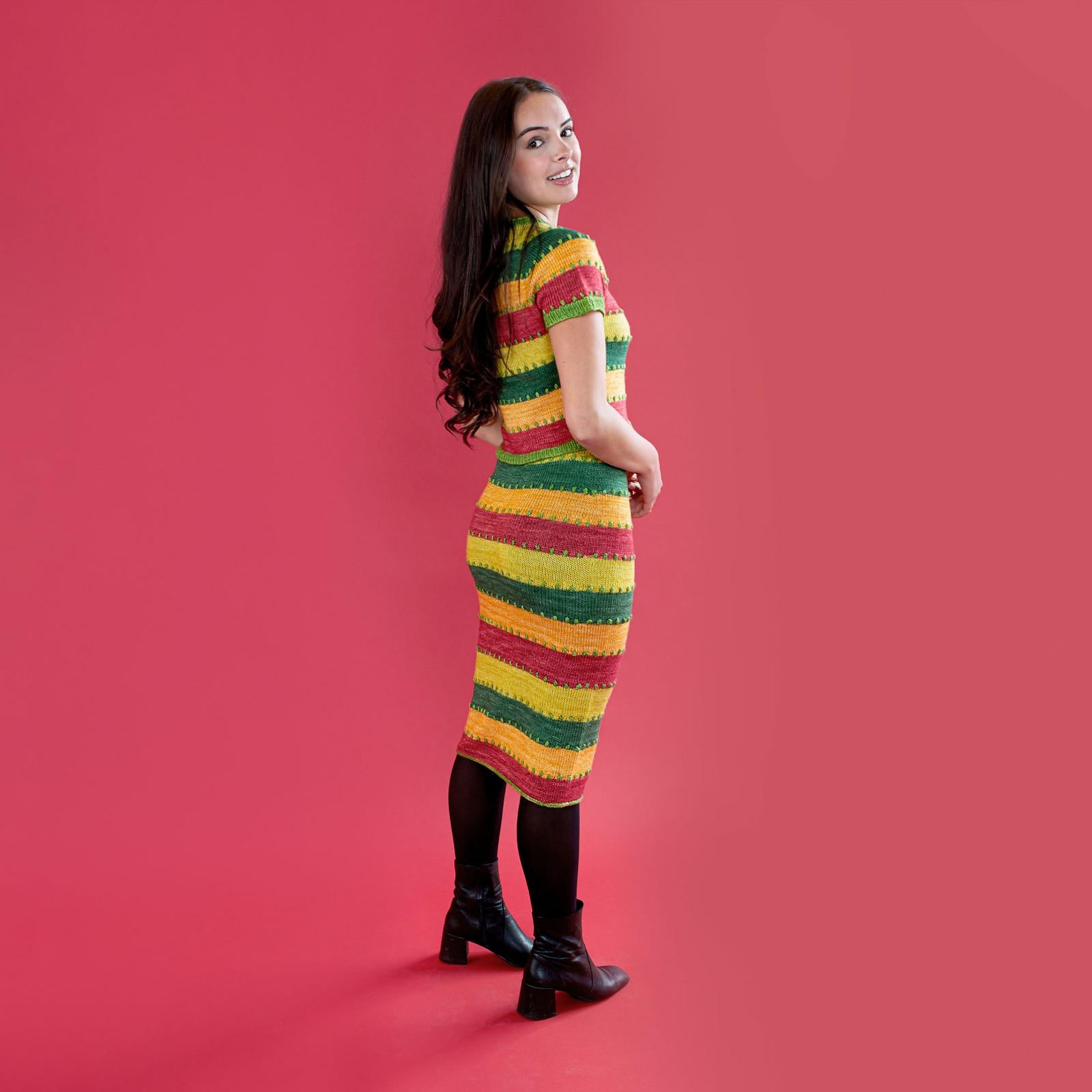 Spot My Stripes Skirt