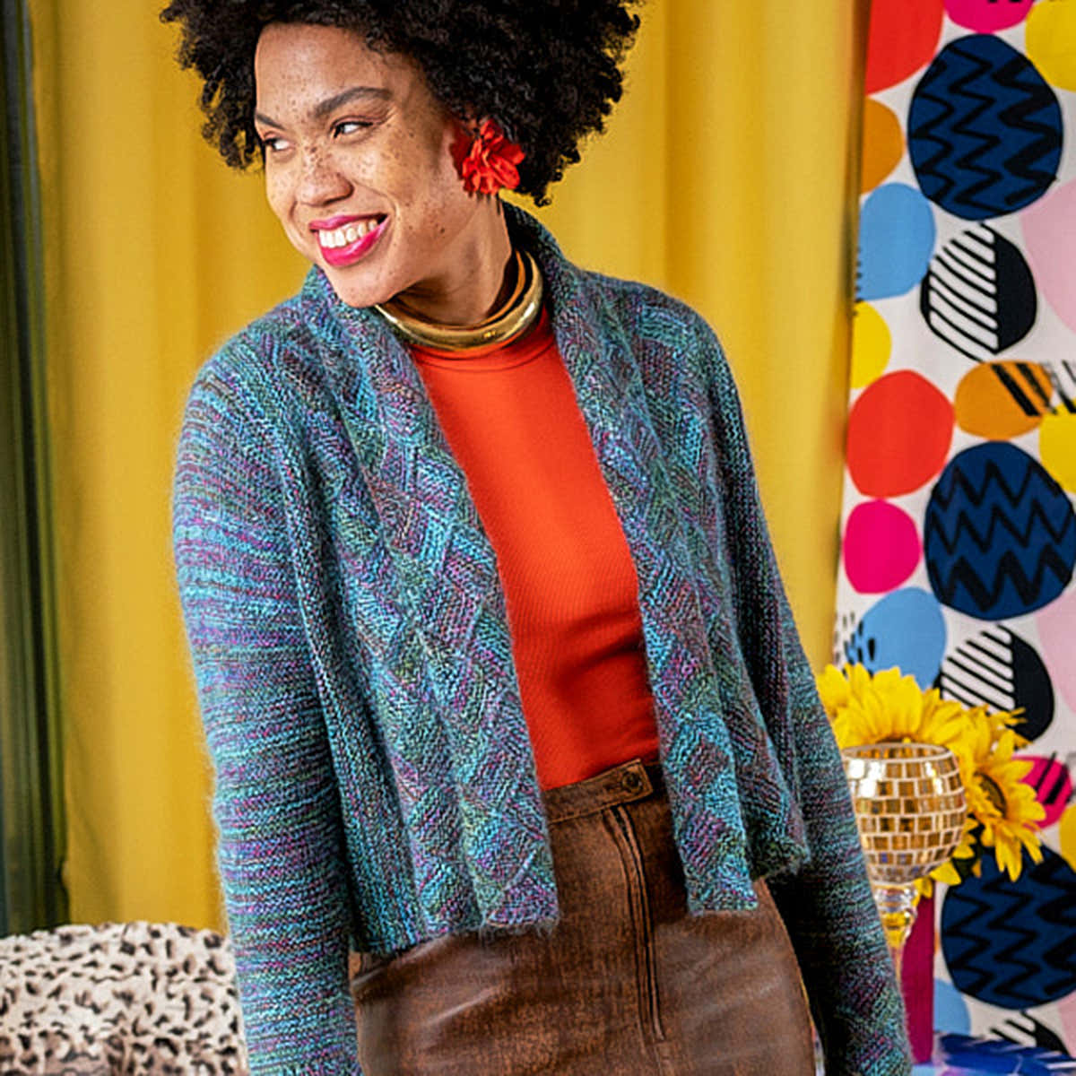 Berroco Archaos Cardigan Knitting Pattern