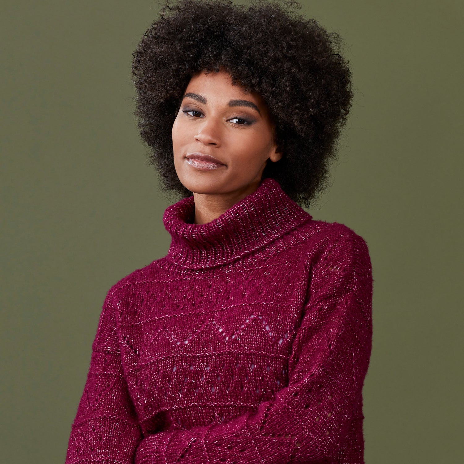 Stacy Charles Fine Yarns Aurora Pullover Knitting Pattern