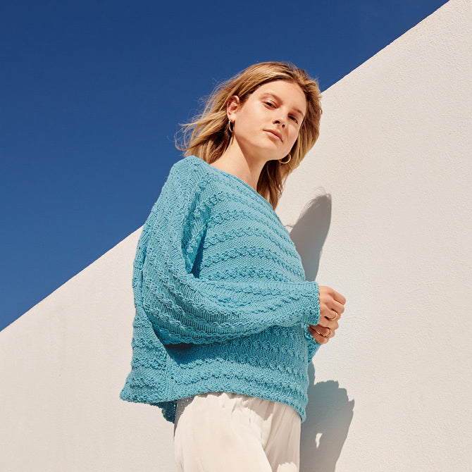 Lana Grossa 15 Pullover Jumper Knitting Pattern