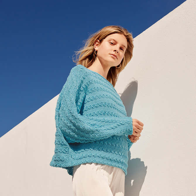 Lana Grossa 15 Pullover Jumper Knitting Pattern