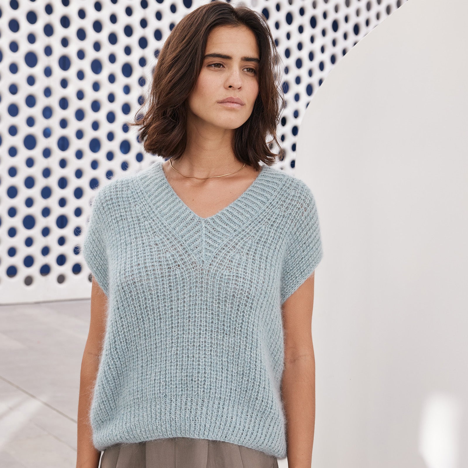 Lana Grossa Pullover Jumper Knitting Pattern