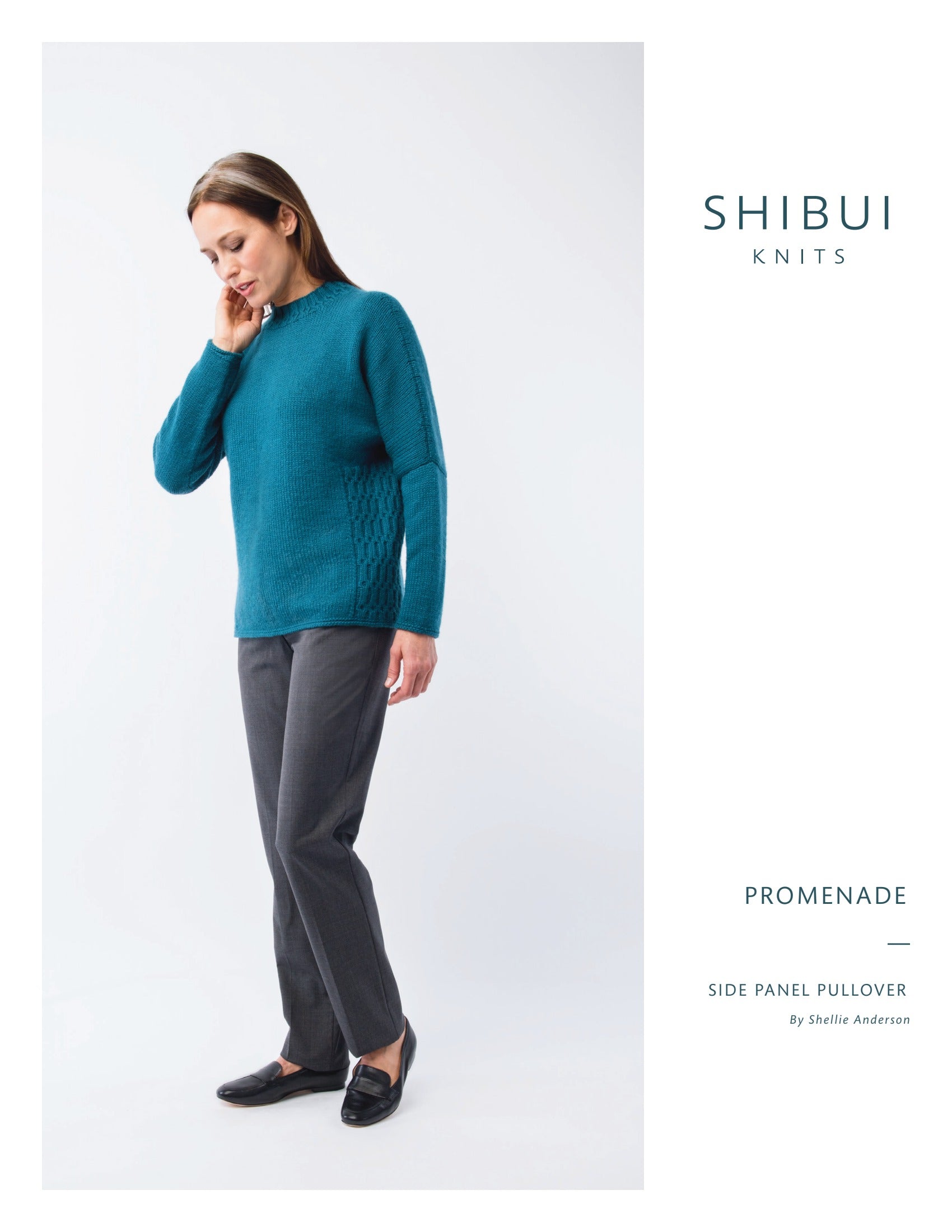 Shibui Knits Promenade Jumper Knitting Pattern