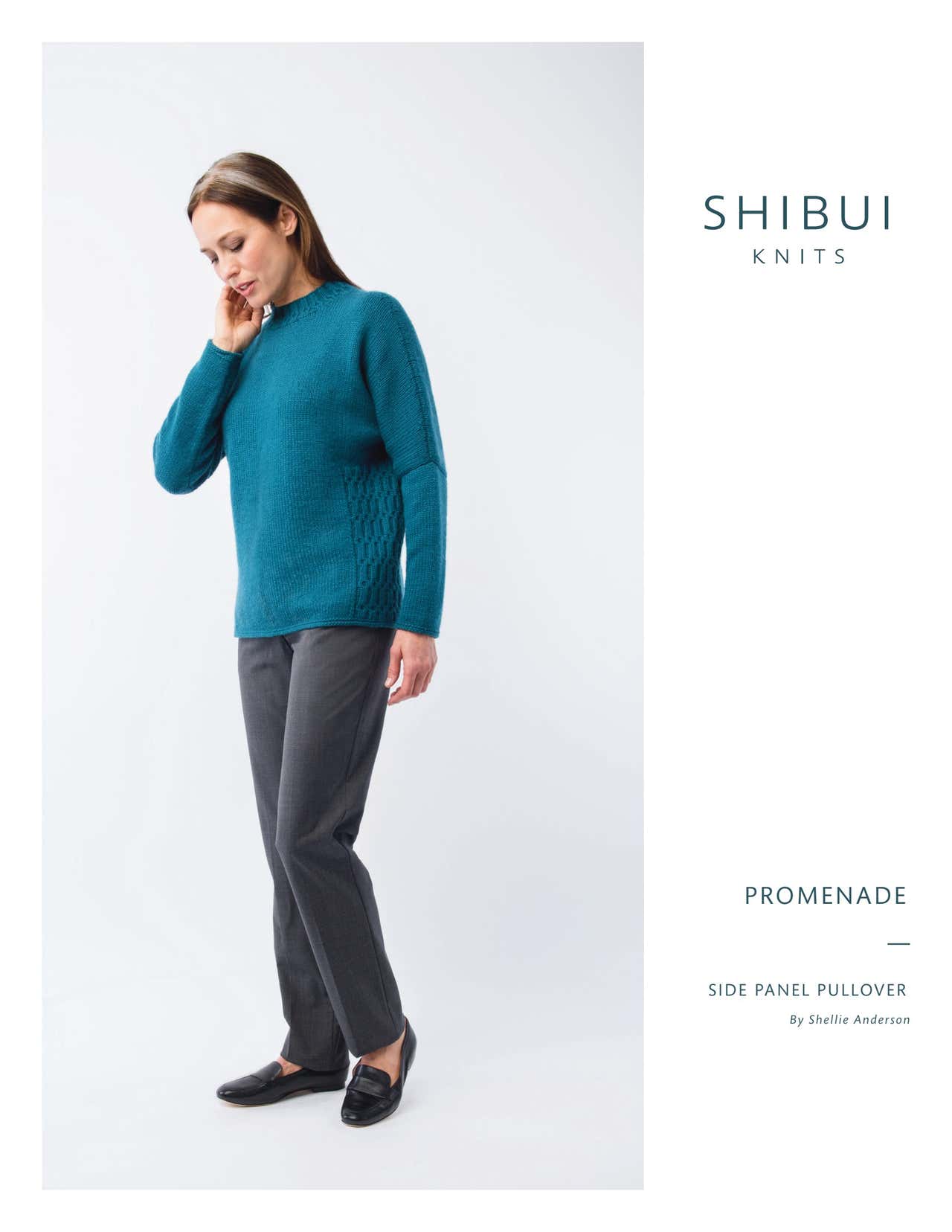 Shibui Knits Promenade Jumper Knitting Pattern
