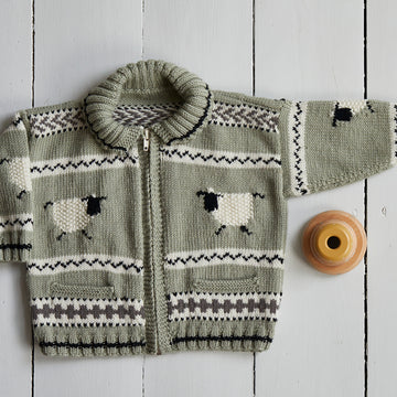 Debbie Bliss Gabriel Sheep Jacket Knitting Pattern