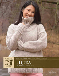 The Winter Breeze Collection - Pietra Sweater in Juniper Moon Farm