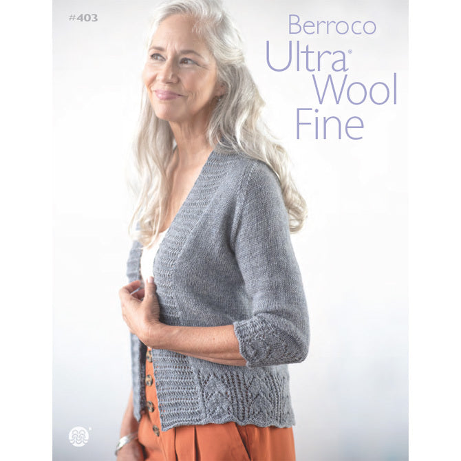 Berroco 403 Ultra Wool Fine Knitting Pattern