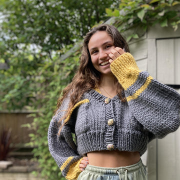 Chunky Bomber jacket Cardigan