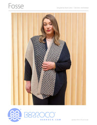 Fosse Shawl Wrap Knitting Pattern
