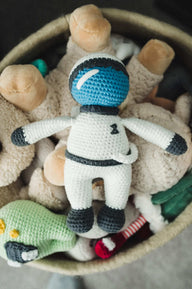 Astronaut Amigurumi Toy Crochet Pattern