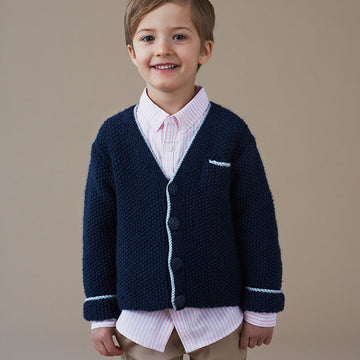 Debbie Bliss Nate Jacket Knitting Pattern