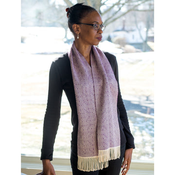 Valley Yarns #134 Purple Rain Scarf