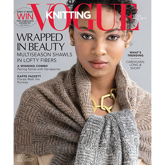 Soho Publishing Vogue Knitting Magazine - Early Fall 2019 (EFAL19)