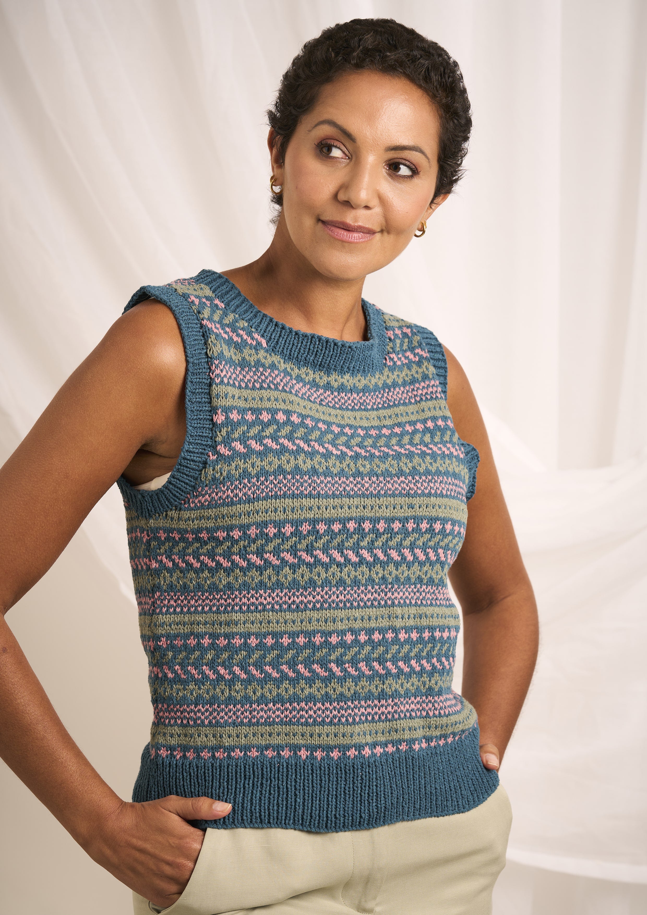 Rowan Cotton Revive 4 Projects Scarf Knitting Pattern
