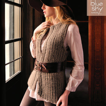 Blue Sky Fibers Autumn Vest