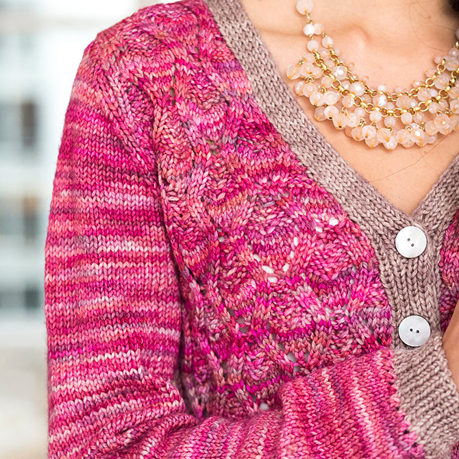 Malabrigo London Terrace Cardigan Knitting Pattern