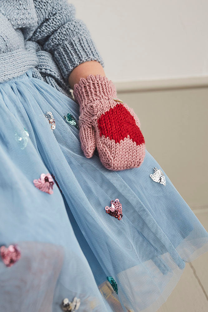 MillaMia Bim Mittens Knitting Pattern