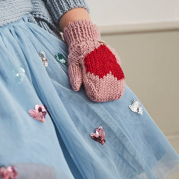 MillaMia Bim Mittens Knitting Pattern