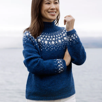 Snjókorn Sweater in LOPI Fjallalopi