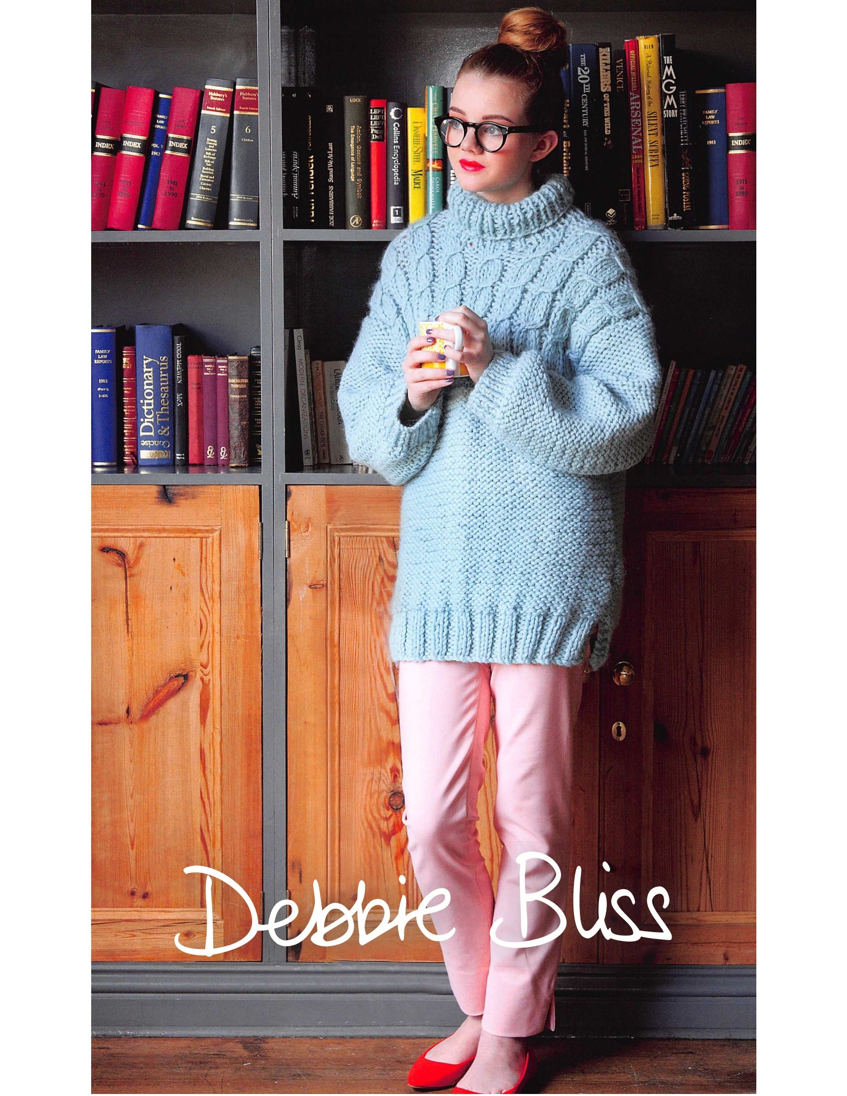 Debbie Bliss Cable Yoke Sweater Knitting Pattern