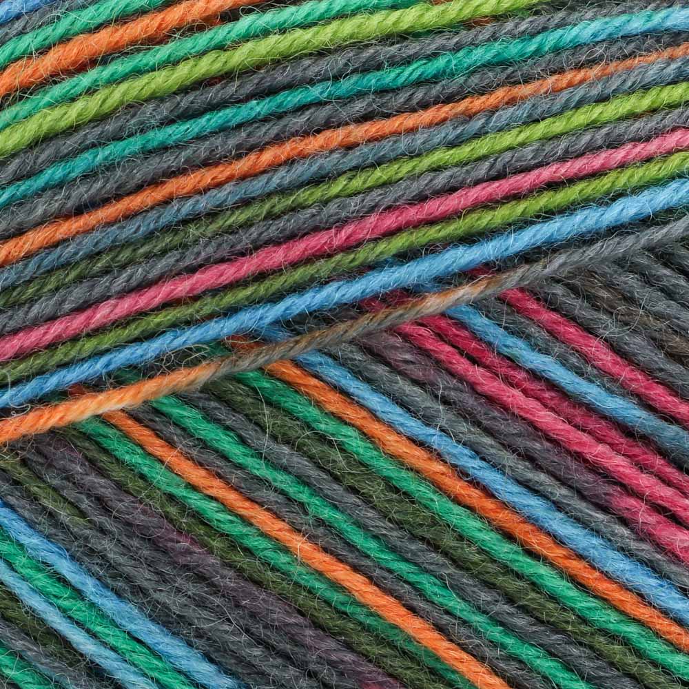 OnLine Supersocke 369 Happy Life - Color Yarn - Superwash Wool 4 Ply