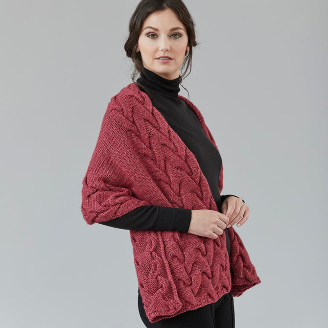 Stacy Charles Fine Yarns Marjorie Wrap Knitting Pattern