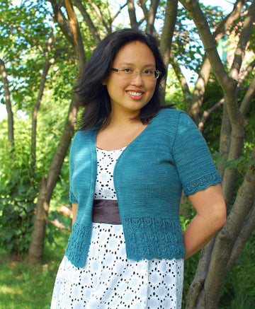 Bellevue Cardigan - fingering weight