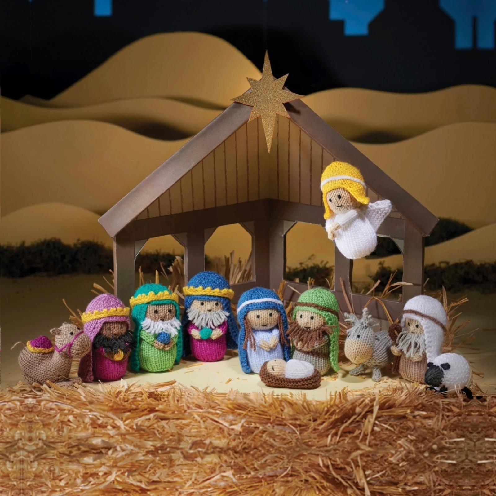A Child Is Born Nativity Set